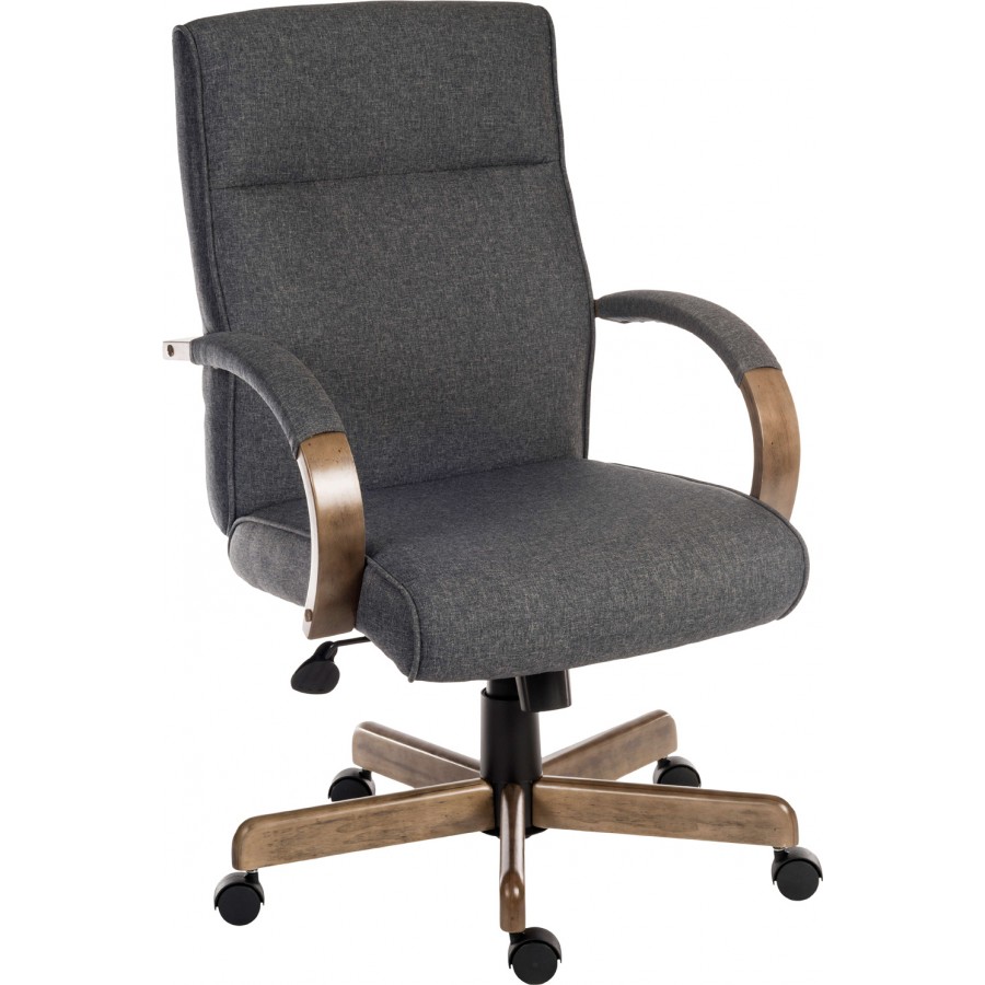 Grayson Grey Fabric Executive Chair